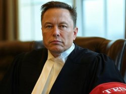 DOGE Chancellor Elon Musk frowning Meme Template