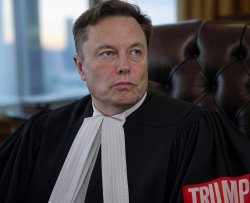 DOGE Chancellor Elon Musk frowning Meme Template