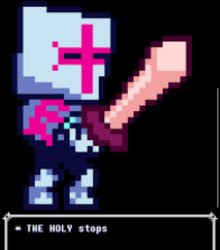 THE HOLY stops Meme Template