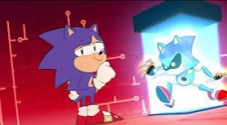 sonic laughing at metal sonic Meme Template