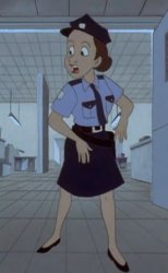 female cop Meme Template