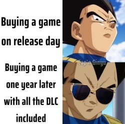 vegeta the gamer Meme Template