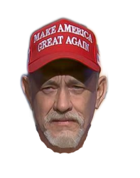 MAGA Tom Hanks Meme Template
