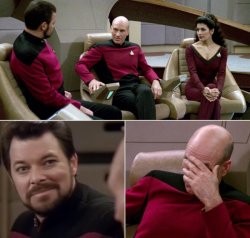 Star Trek Riker Meme Meme Template