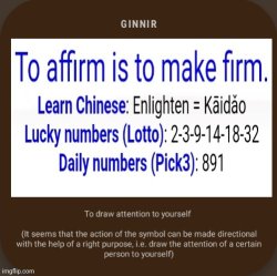 Rune Fortune 15 | Firm Affirmation Meme Template