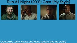 Run All Night (2015) Cast (My Style) Meme Template