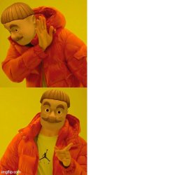 Foundation Drake Meme Template