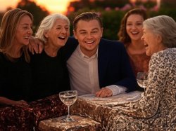 Leo’s Granny Flirt-Off Meme Template