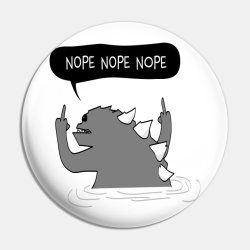 Godzilla Nope Meme Template