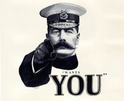 Kitcher "Wants YOU" Meme Template