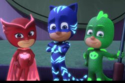 Pj masks Meme Template