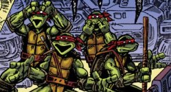 Shocked Ninja Turtles Meme Template