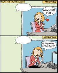 Hello, Human Resources?! Meme Template