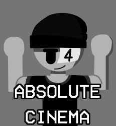 Issac “LaLa” Absolute cinema Meme Template