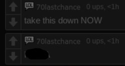 take this down NOW Meme Template