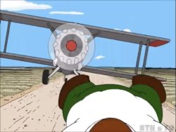 Peter Being Bit By Plane Meme Template