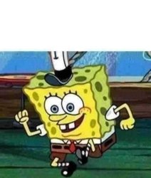 Happy spongebob Meme Template