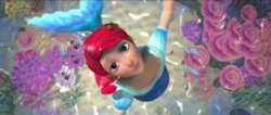the mermaid princess Meme Template