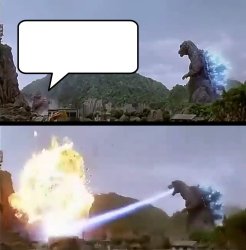 Godzilla Meme Template