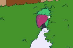 Rowdy Homer Bushes Meme Template