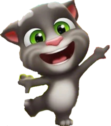 Tom hablando 2 bebé Meme Template