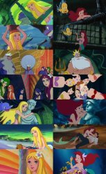 the little mermaid vs Meme Template