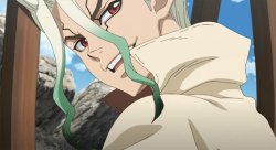 dr stone Meme Template