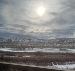 View From ~A Mile Above Ground. Meme Template