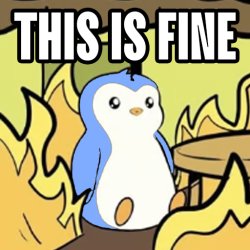 This Is Fine Meme Template