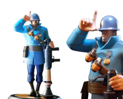 Blue Soldier Meme Template