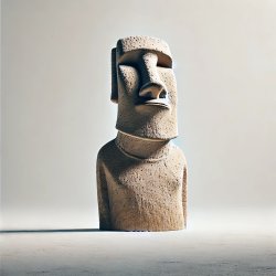 Ai generated Moai Meme Template