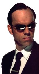 Agent Smith head Meme Template