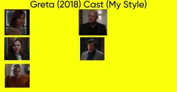 Greta (2018) Cast (My Style) Meme Template