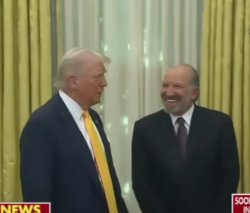 Trump-Lutnick love Meme Template
