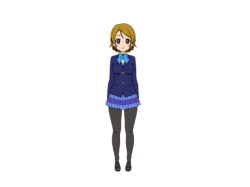 Kisekae Hanayo Koizumi angry Meme Template