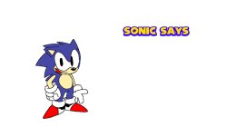 Sonic says Meme Template