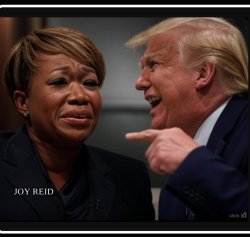 Joy Reid & Pres. Trump Meme Template
