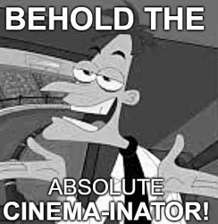 doof absolute cinema Meme Template