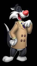 sylvester Meme Template