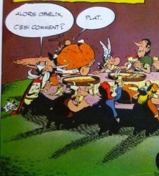 Obélix et Panoramix Meme Template