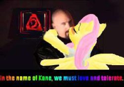 Kane X Fluttershy Meme Template