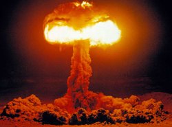 Mushroom cloud Meme Template