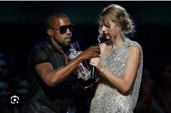 kanye interrupts taylor Meme Template