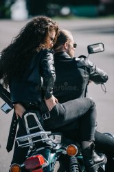 Black motorbike Meme Template