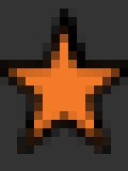 low quality orange star Meme Template