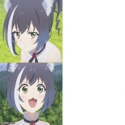 Kyaru hotline bling Meme Template