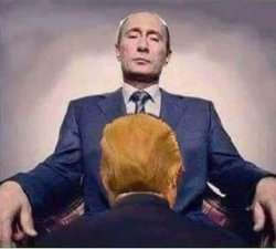 Trump taking regular instruction from Putin, our enemy. Meme Template