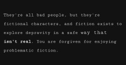 Favouring A Fictional Villain =/= Agreeing With Their Ways. Meme Template