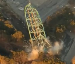 Kingda Ka Demolition Implosion Meme Template