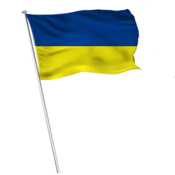 Ukraine flag Meme Template
